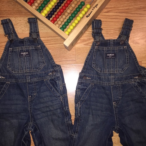 OshKoshB’Gosh Overalls Set of 2 /Sz. 18m - Picture 4 of 5